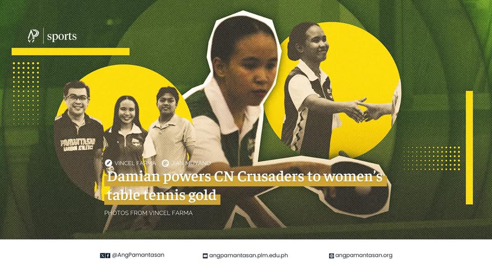 Damian powers CN Crusaders to women’s table tennis gold