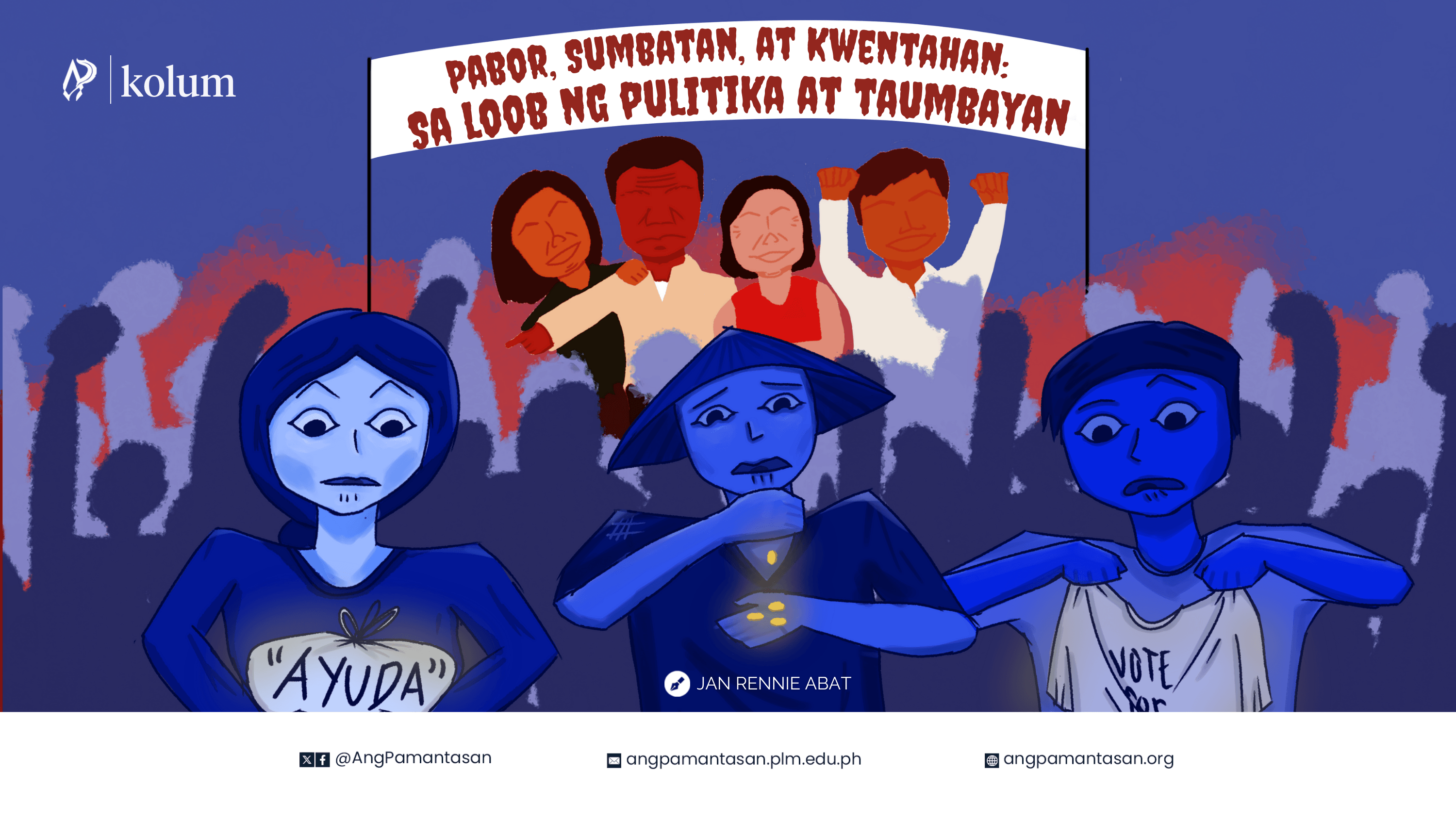 KOLUM- Pabor, Sumbatan, at Kwentahan