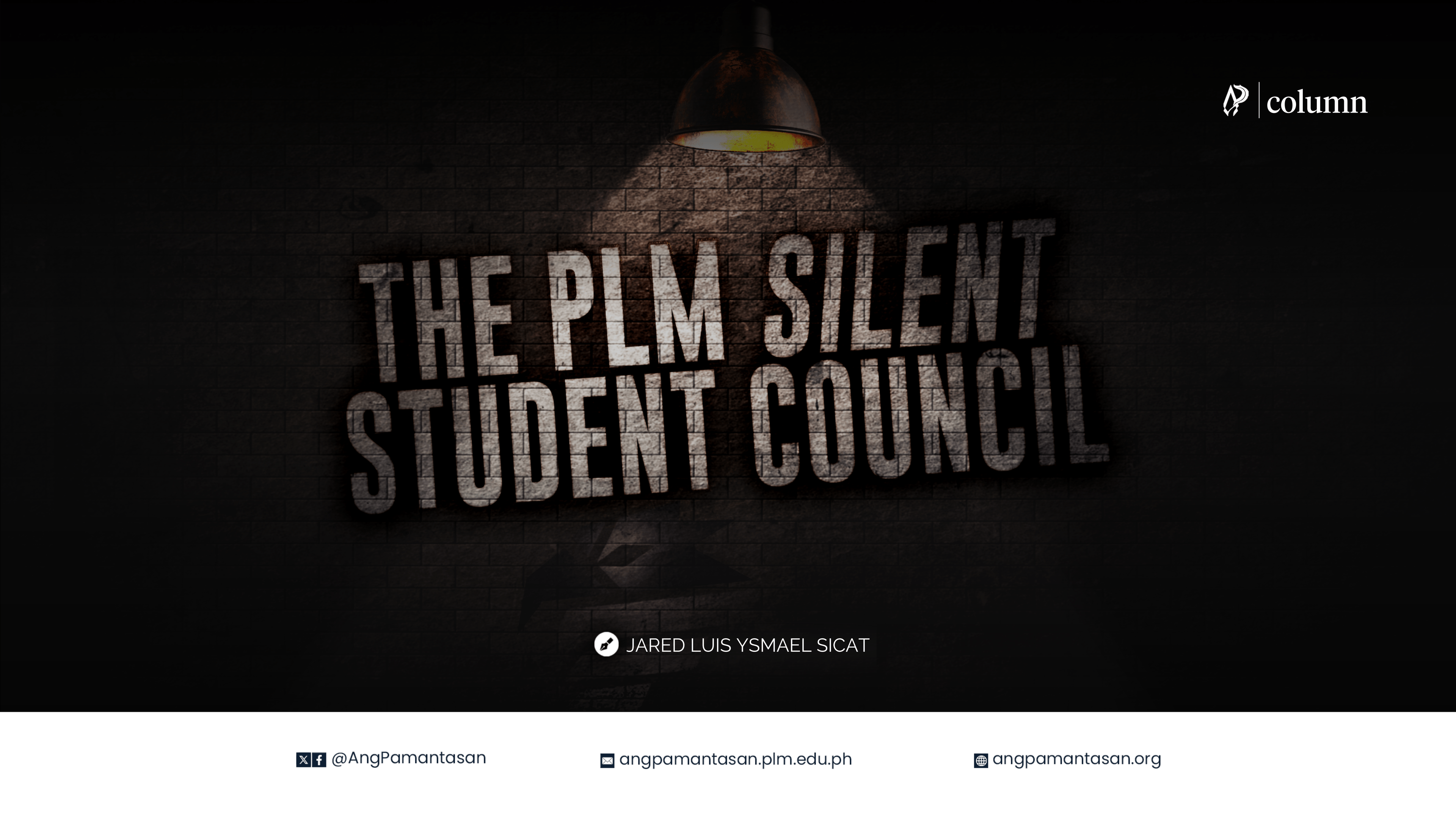 COLUMN | The PLM “Silent” Student Council
