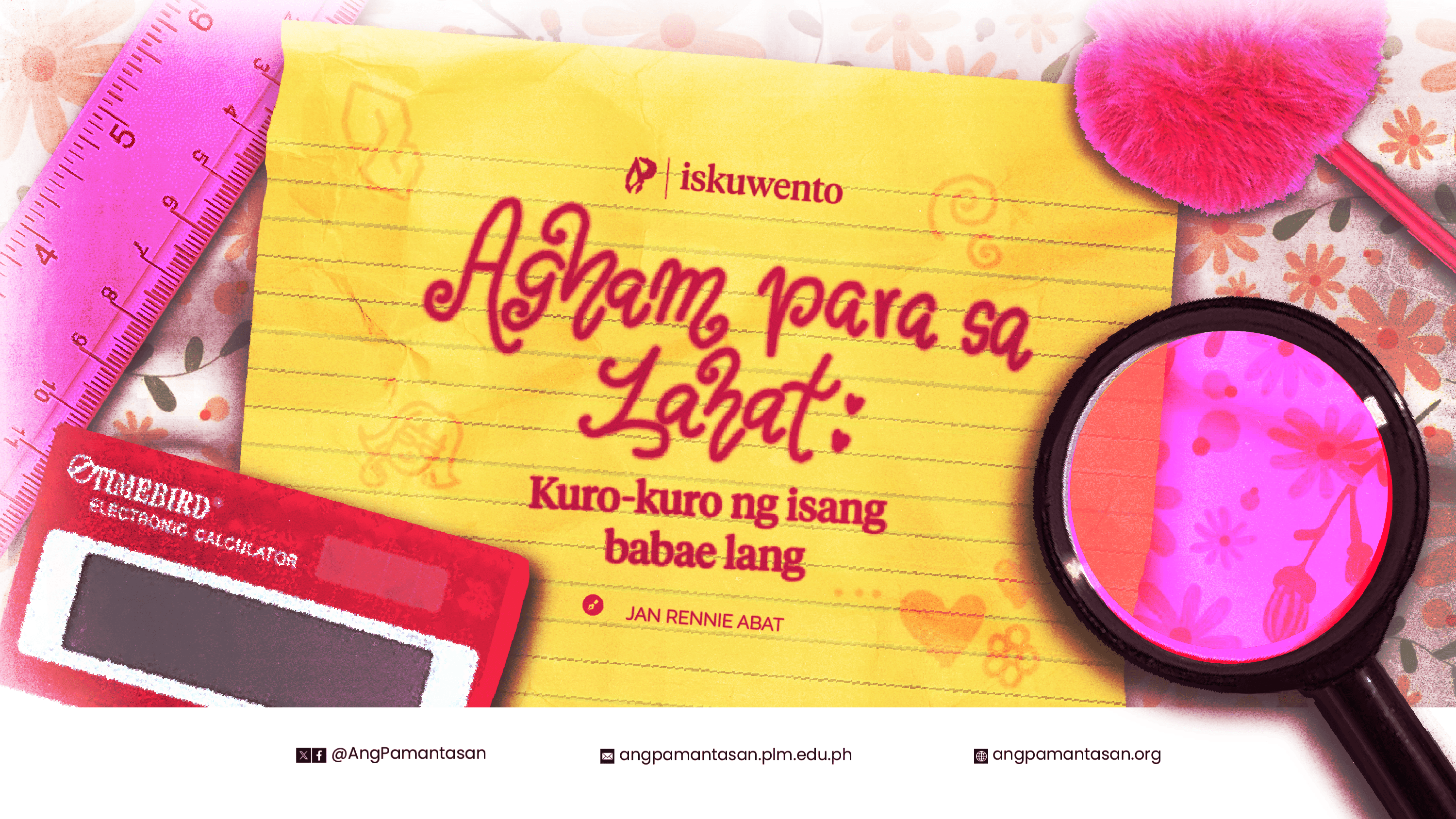 Agham para sa lahat: Kuro-kuro ng isang babae lang