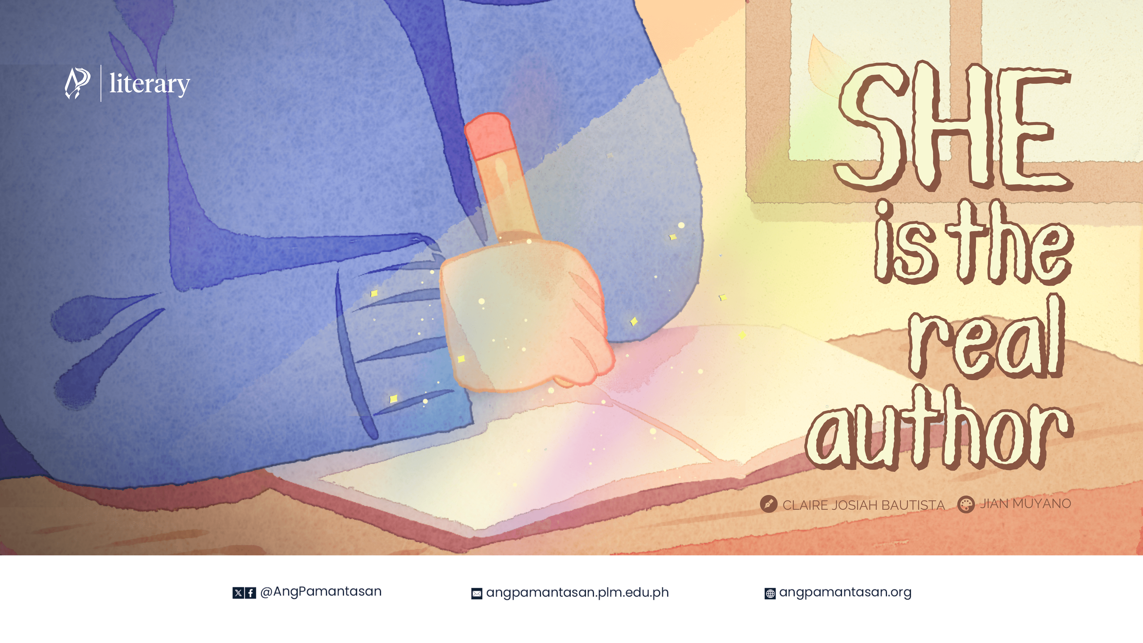 M074 120825 - SHE is the real author