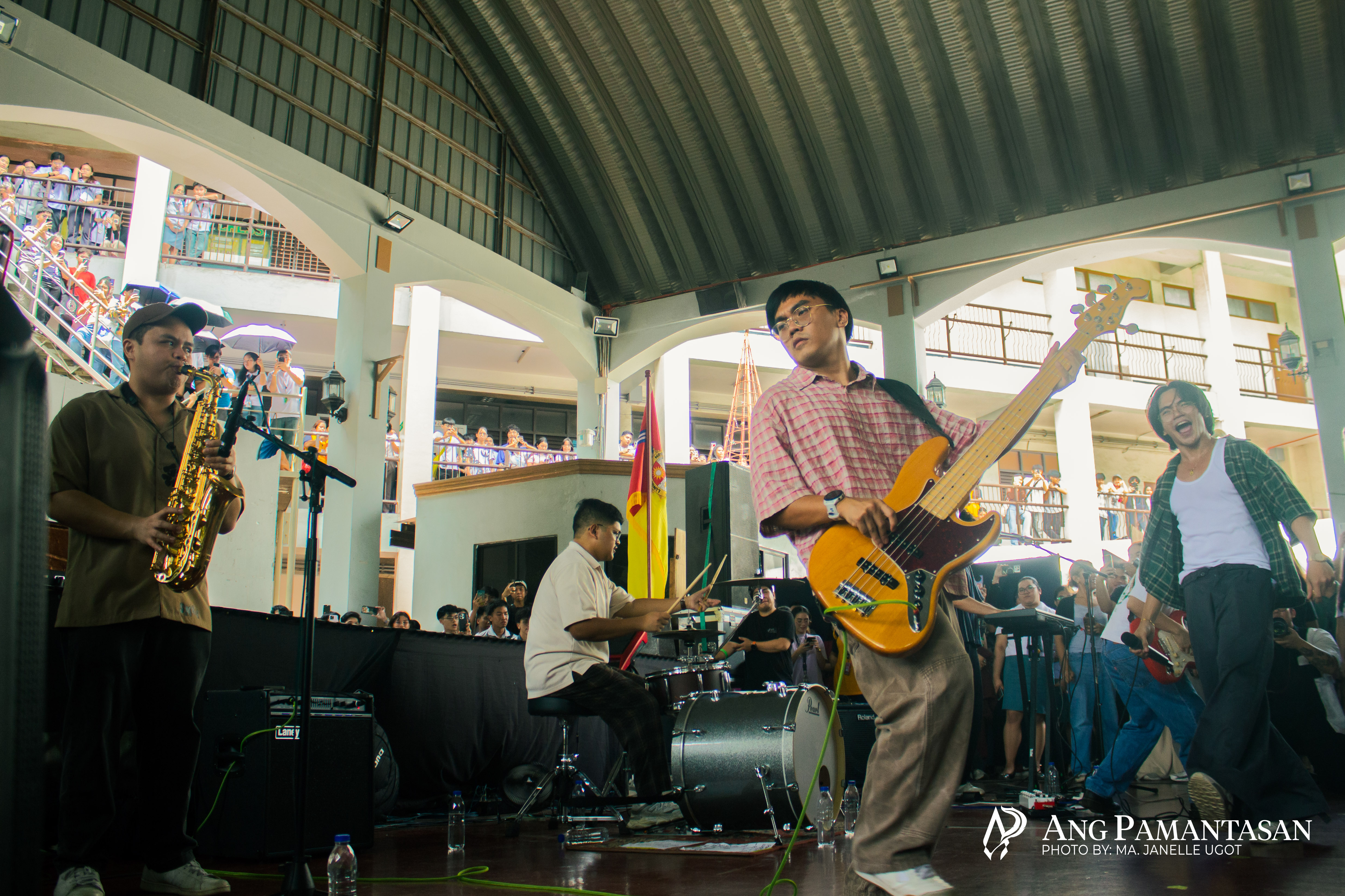 Haribons have fallen as OPM band Lola Amour graced the University Activity Center (UAC), August 7.