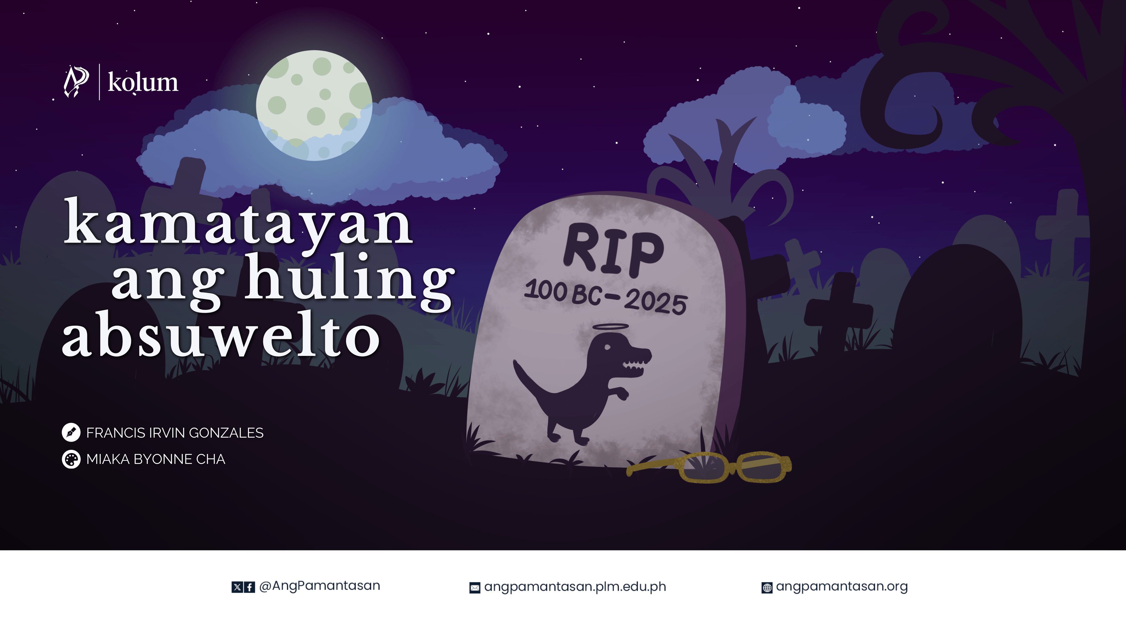 M073 121125 - kamatayan kolum