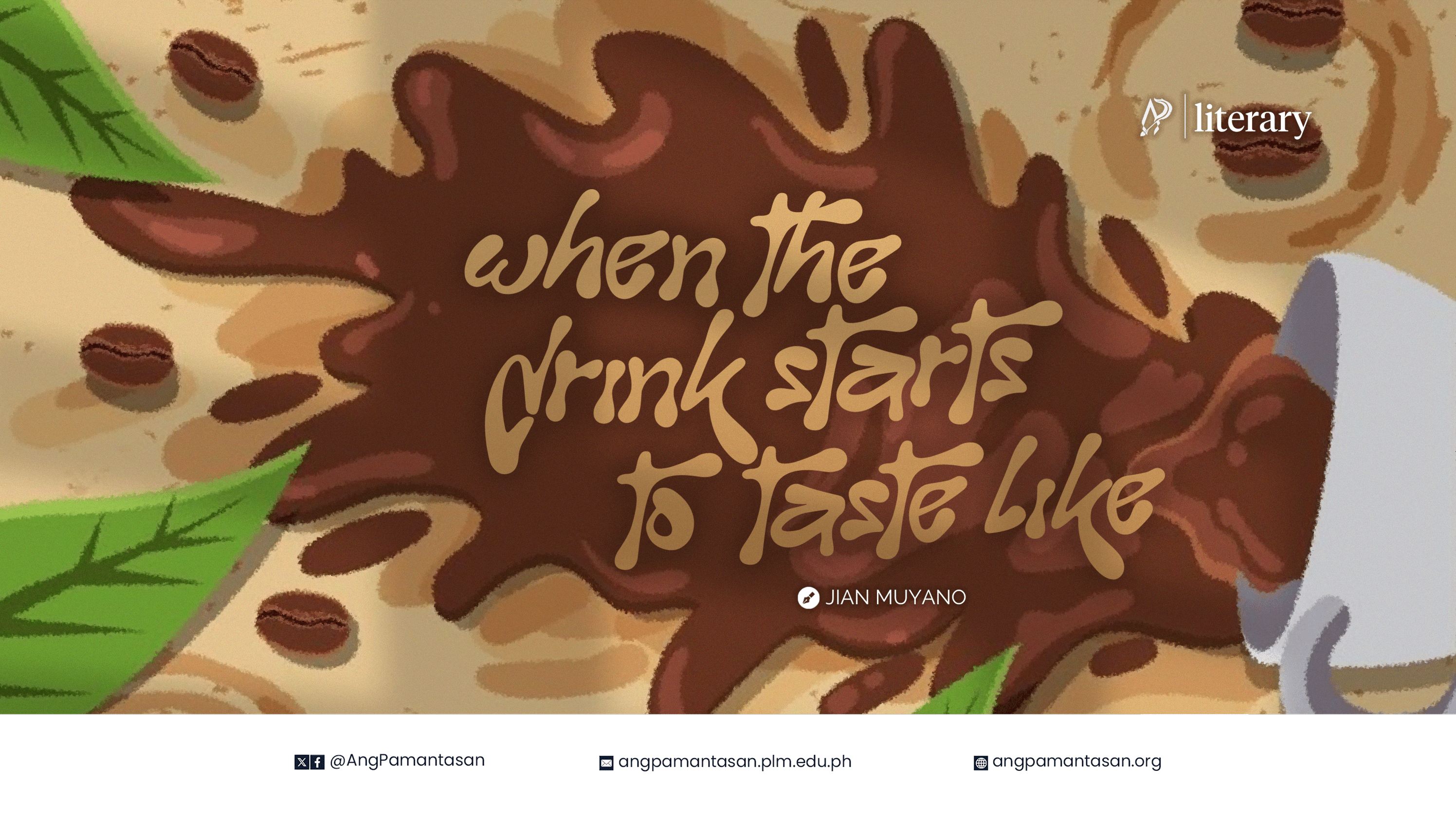 When the drink starts to taste like…